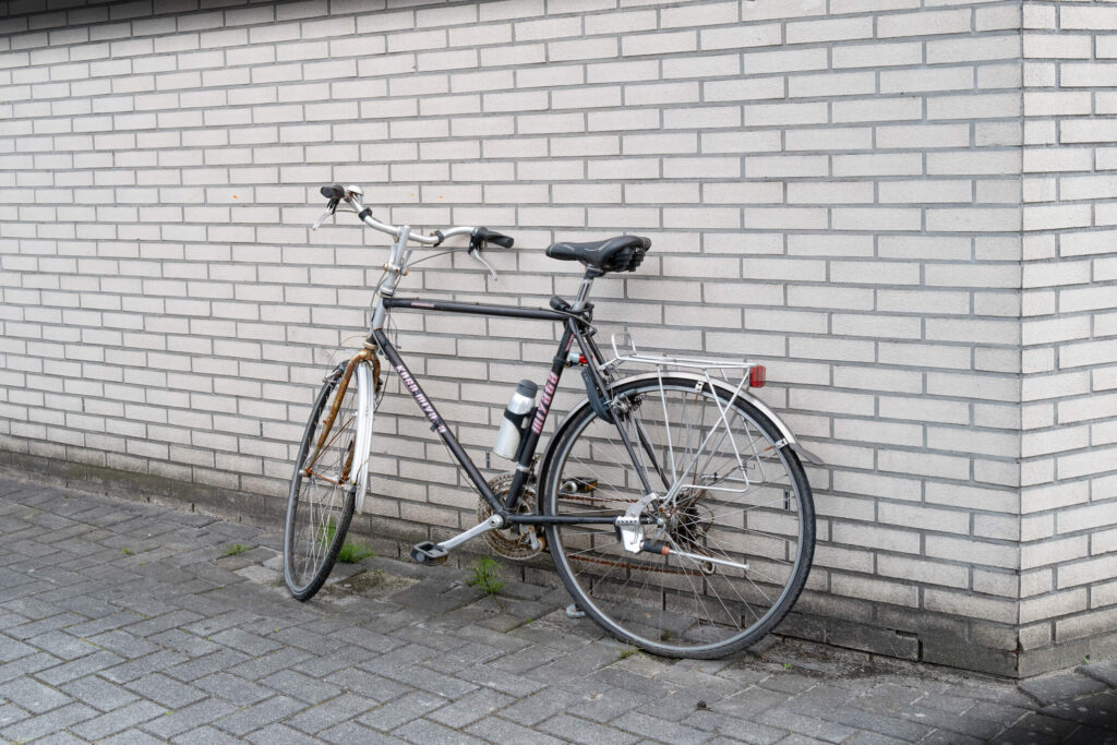 De fietser die terug kwam